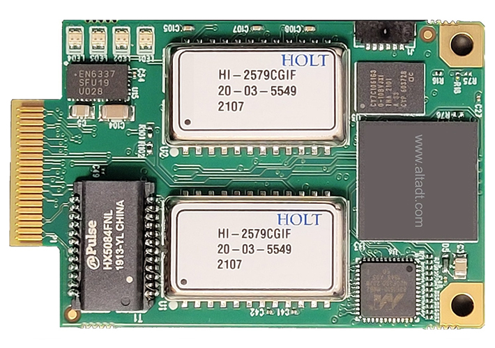 foto noticia MEZ-E1553 Tarjeta embebida MIL-STD-1553 con Ethernet